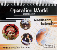 Modlitebný kalendár – operácia svet